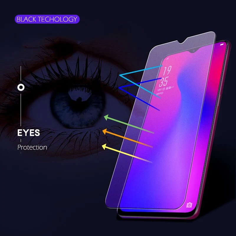 JGKK полное покрытие анти-синее матовое закаленное стекло для huawei Nova 5 Pro 5i Защитное