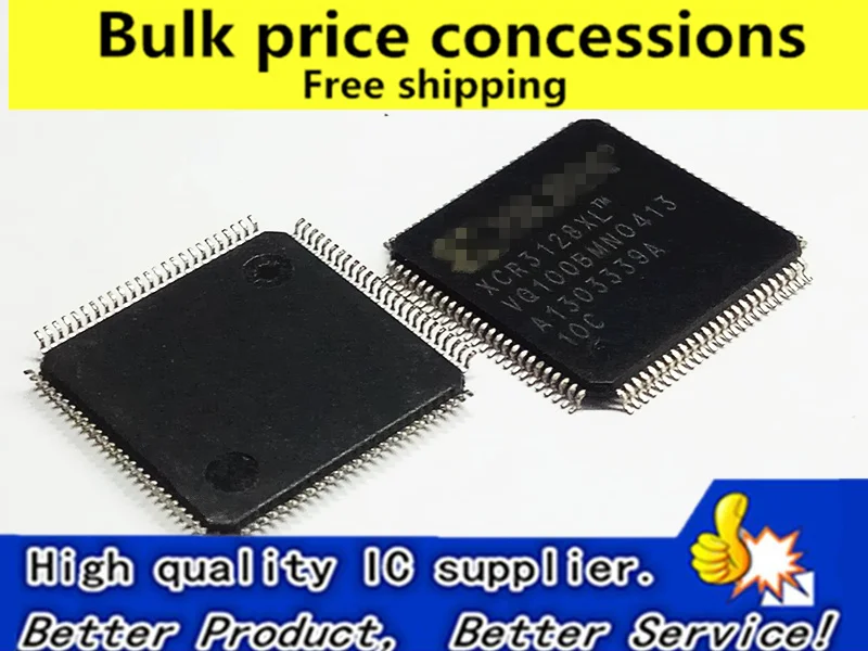 

5PCS XCR3128XL XCR3128 XCR3128XLTM-VQ100APN XCR3128XL -10VQ100 XCR3128XL -VQ100