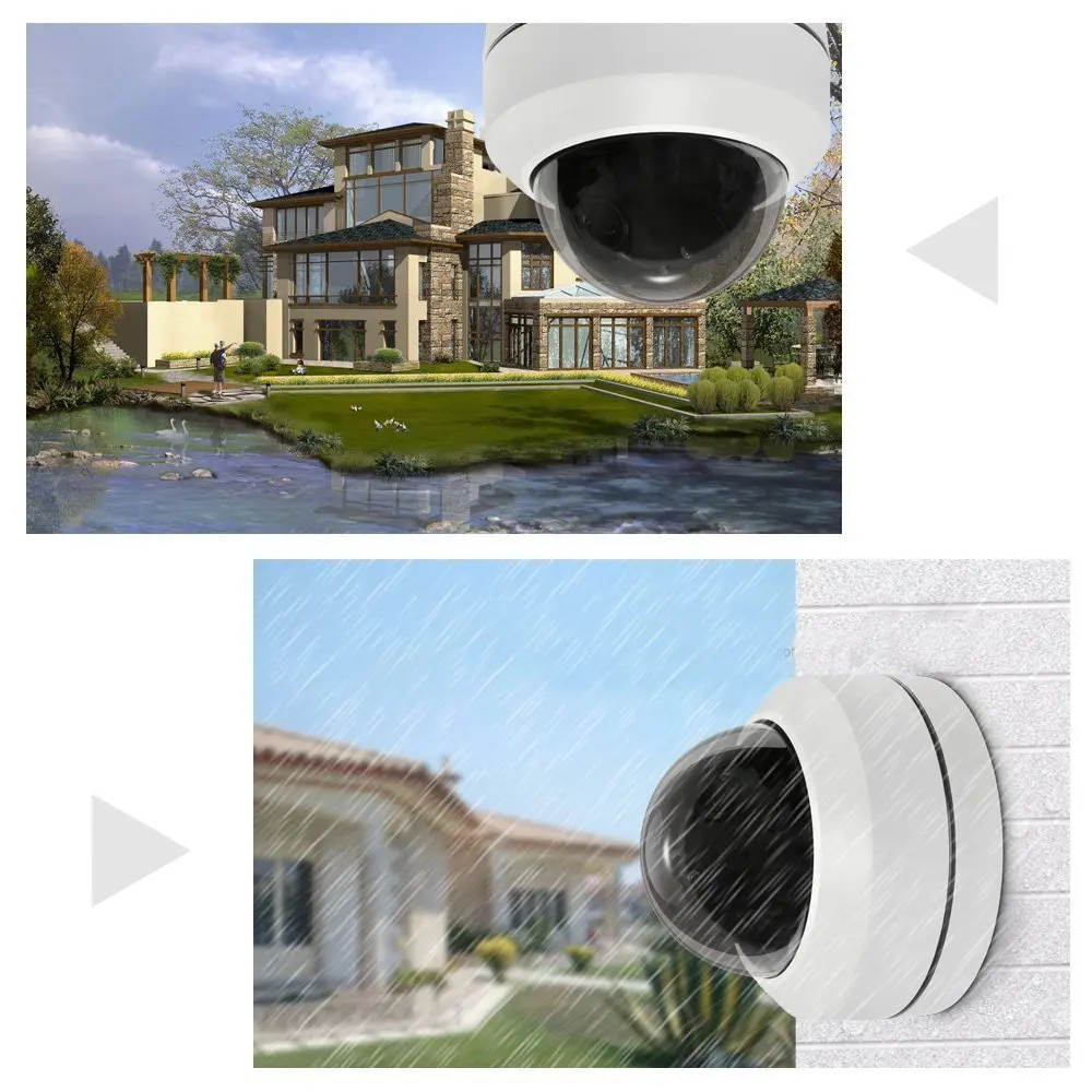 1080 P PTZ скорость купольная ip-камера 5MP Full HD Onvif 4X зум P2P 40 м ночного видения Водонепроницаемая P2P 2MP наружная купольная poe PTZ