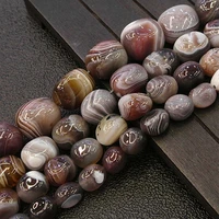 natural botswana agates stone beads 15 freefrom potato loose diy beads for jewelry making necklace bracelet for women men gift