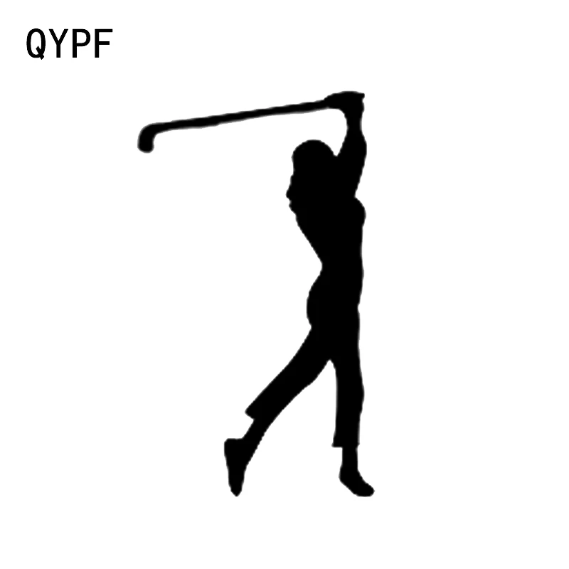 

QYPF 9*15,4 см интересный декор для гольфа виниловый стикер для моделирования автомобиля аксессуары C16-1489