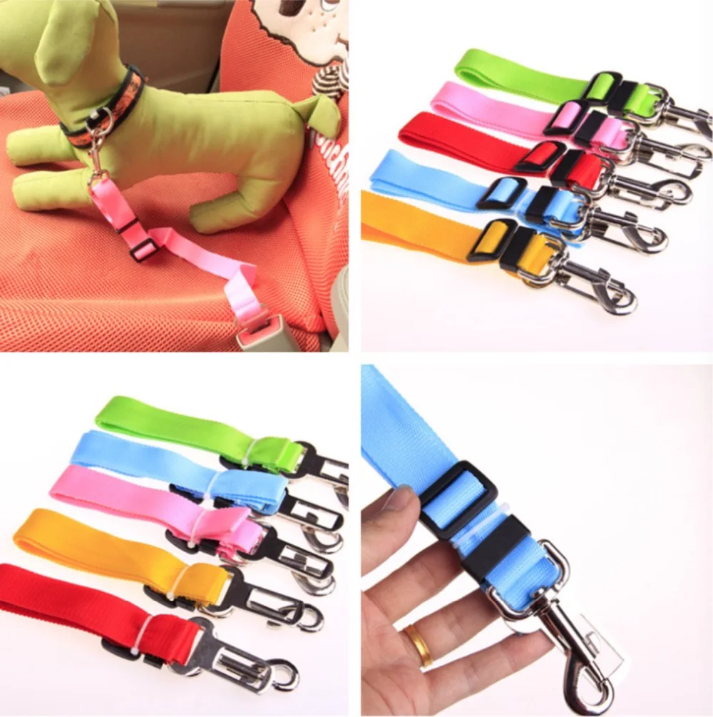 Бесплатная доставка DHL 100 шт. автомобильный ремень безопасности для питомцев