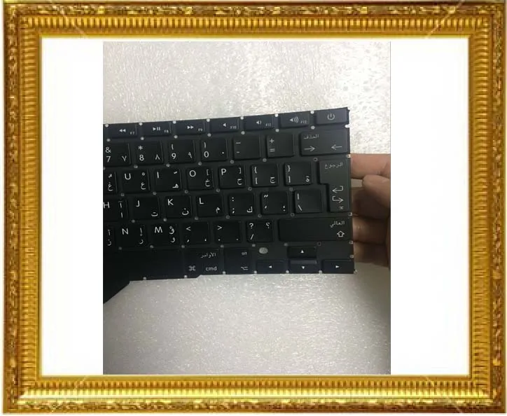 Оригинальная новая арабская клавиатура A1398 для Apple Macbook Pro 15-дюймовая Retina Арабская