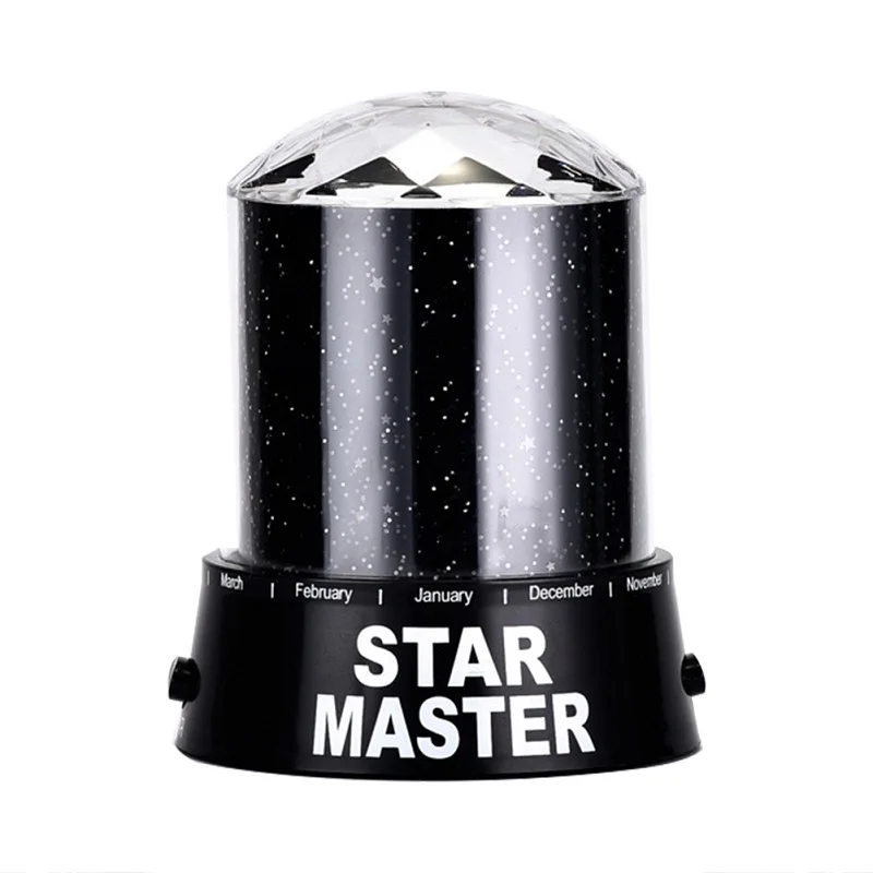 Star Projector Light 3D принт звезда луна лампа 16 цветов красочные изменения сенсорный светодиодный Ночной светильник лампа в форме планеты домашний декор креативный подарок вечерние принадлежности - Испускаемый цвет: Star Projector Light