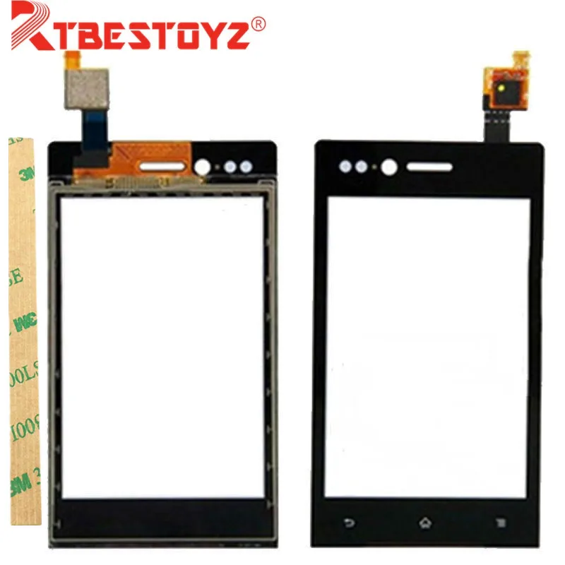 Сенсорный экран RTBESTOYZ дигитайзер стекло + инструменты для Sony Xperia Miro ST23 ST23i