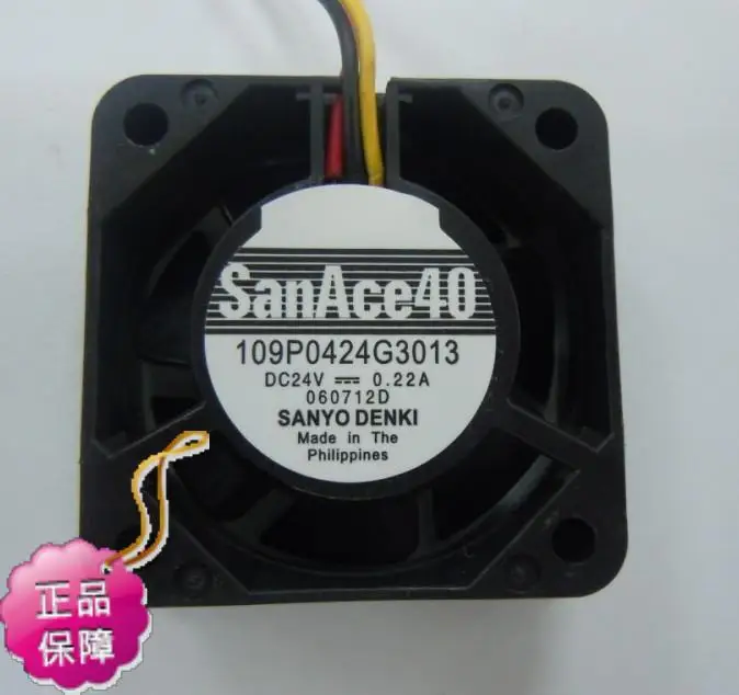 

New Original SANYO 109P0424G3013 40*15 DC24V 0.22 axial cooling fan