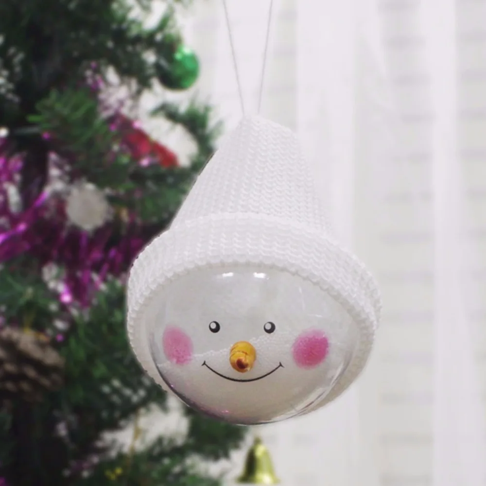 3 шт, рождественские детские игрушки висит дерево шар украшения Xmas садовый декор Новогоднее украшение Ornements de noel Q3