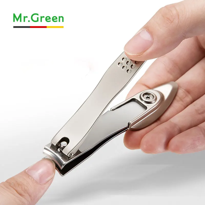 

MR.GREEN High quality new product good quality Stainless steel curve senior finger plier Large finger nail clipper scissors