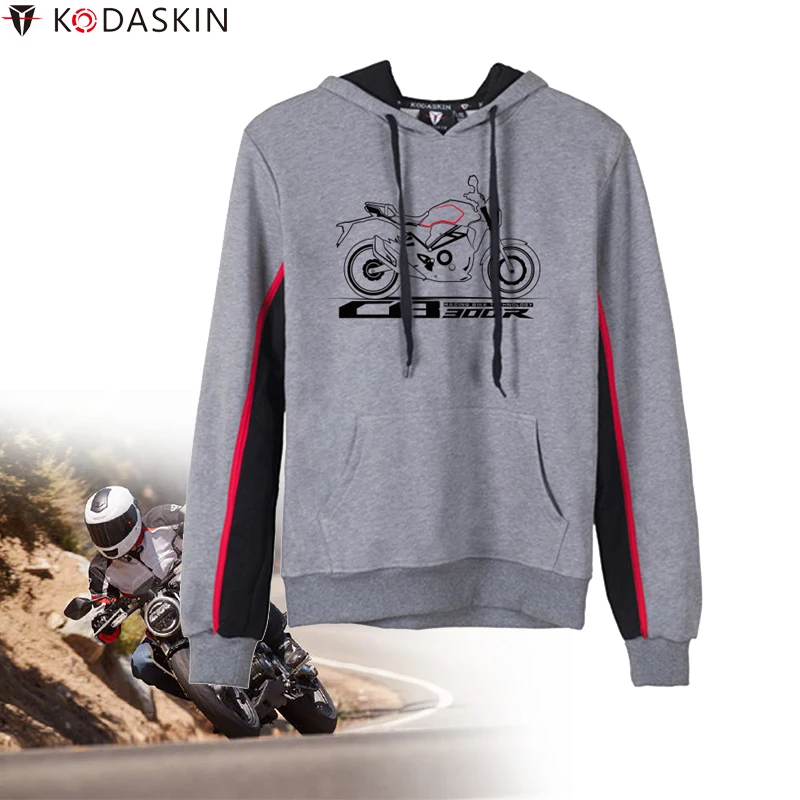 Мужские толстовки с капюшоном KODASKIN мотоциклетные для Honda CB300R CBR300|Куртки| |