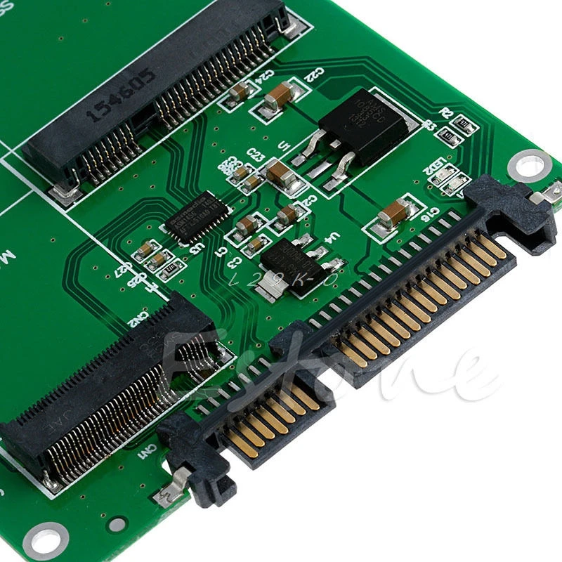 Адаптер mSATA и M.2 (форм-фактор второго поколения B-Key) переходник 2 в 1 с несколькими SSD