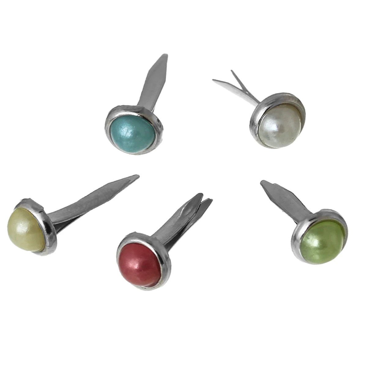 Штифтики для скрапбукинга украшение изготовления ювелирных изделий круглые в