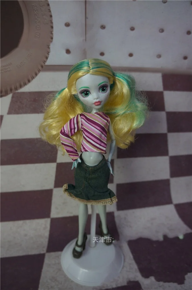 only doll clothes G Модная детская кукла bjd, аксессуары, игрушки, подарок для девочек, Одежда для куклы, праздничное платье, повседневный костюм, для кукол Monster High, 1/6 113 - Цвет: only doll clothes G