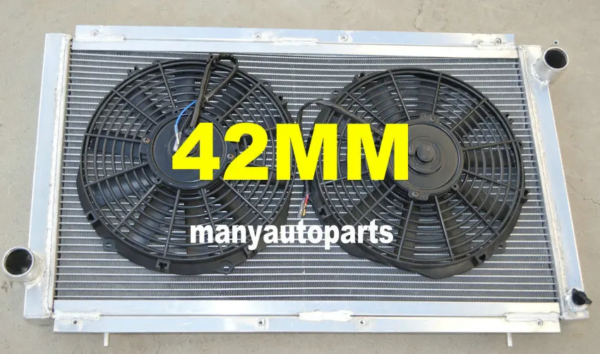 Алюминиевый радиатор + 2 шт. вентиляторы для SUBARU IMPREZA WRX GC8 STI 2.0L 1992-2000 руководство |