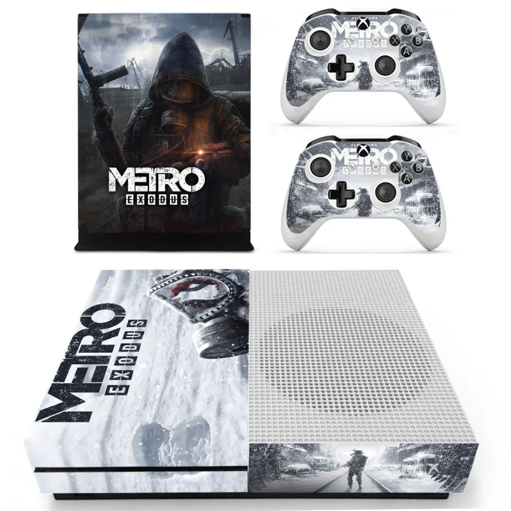 Metro виниловая наклейка игровая консоль кожа Наклейка Обложка протектор для xbox ONE S