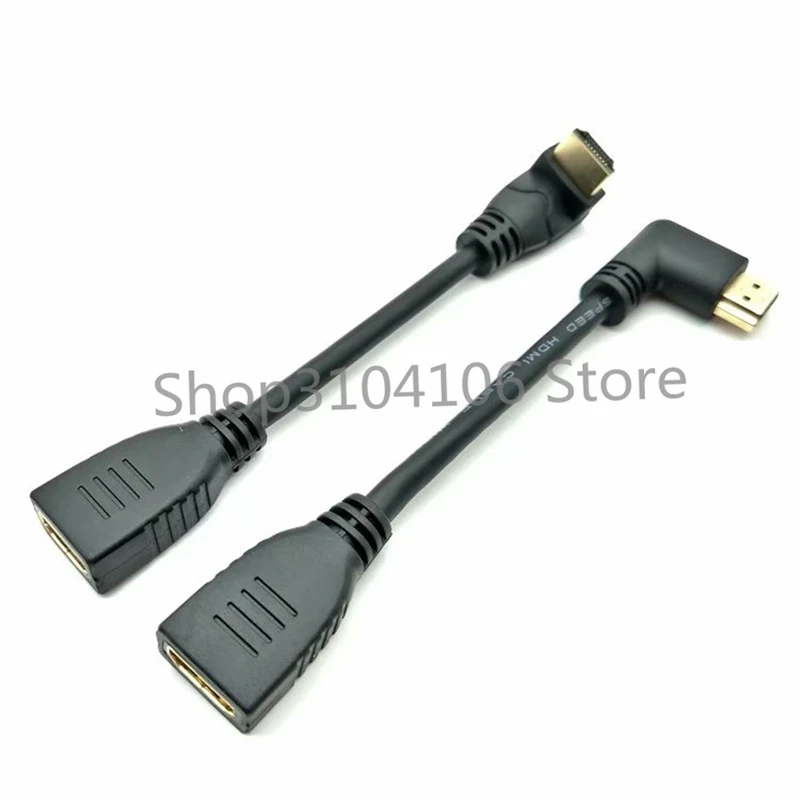 Up Down Left Right Angled HDMI-compatible 2.0 male to HDMI female 4K*2k 60Hz angle extension cable 15cm 60cm 1.8m 6FT 2FT | Электроника