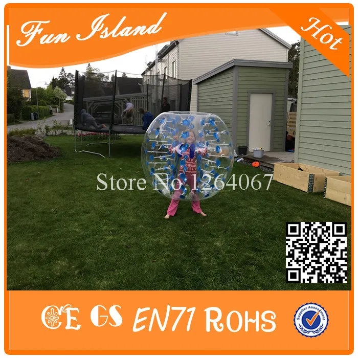 Бесплатная доставка надувной мяч бампер для детей человеческий футбольный