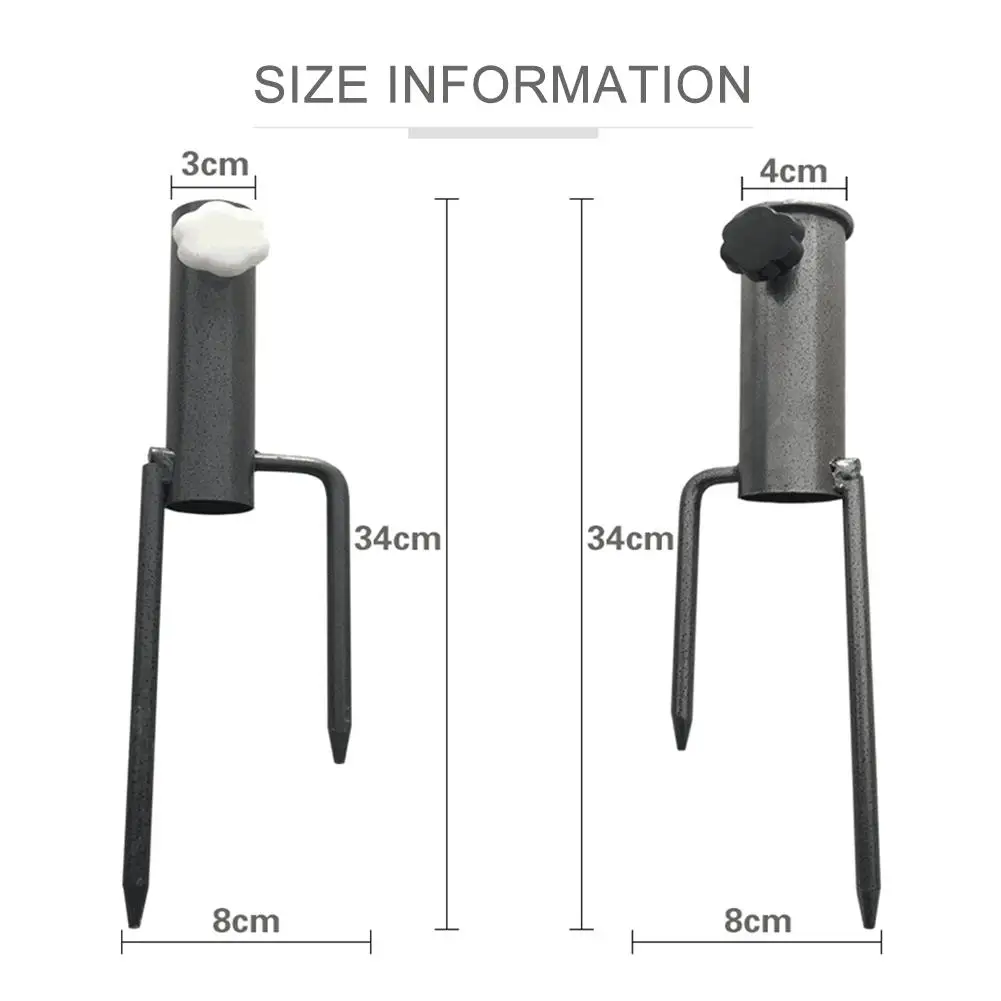 

New 1PC Umbrella Holder Camping Fishing Stand Rain Gear Garden Patio Parasol Ground Spike Umbrella Stretch Holder Sun Beach