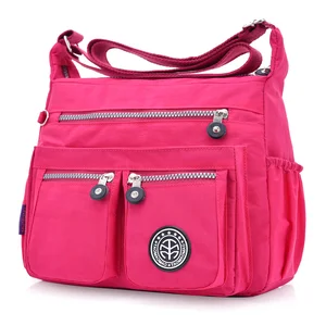 Женская сумка через плечо, однотонная