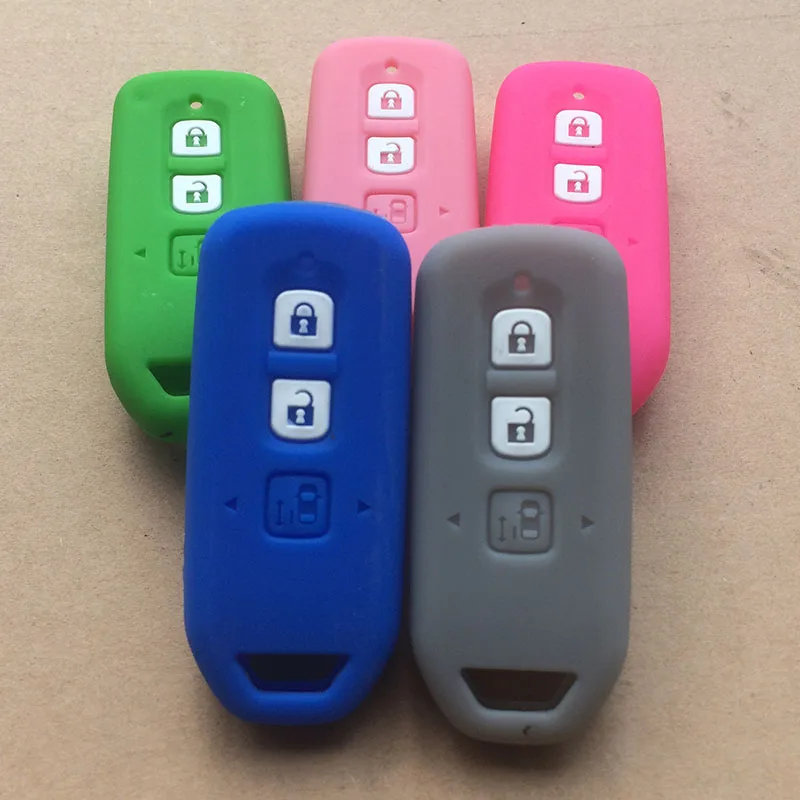 Силиконовый ключ для двигателя защитный чехол сумка Honda NBOX Custom/NBOX PLUS/NONE/N Wagon 3