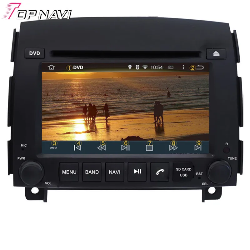 Topnavi 6 2 ''Octa Core 4 Гб RAM Android 0 Автомобильный видеоплеер Авто аудио DVD ПК для HYUNDAI