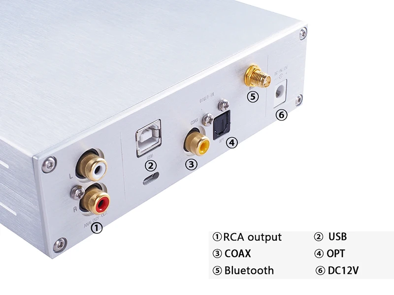 HiFi Bluetooth 5 0 плеер с ЦАП ES9038Q2M и XMOS U208 декодер поддерживает DSD512 APT X