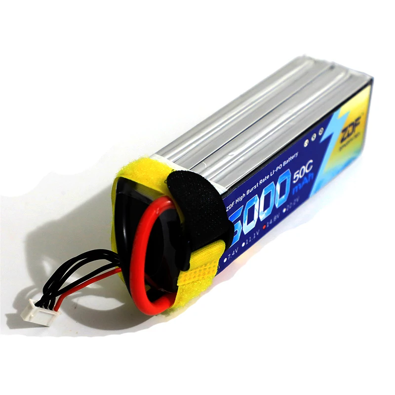 ZDF 14 8 V 4S 5000mAh 50C 100C RC LiPo Battery батареи для вертолета квадрокоптера лодки автомобиля