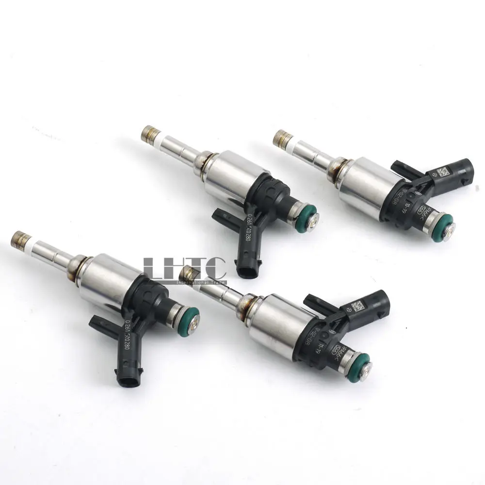 

4x Bos ch Fuel Injectors Jet For V W Golf Passat AUDI A3 A4 A5 A6 TT 1.8 TFSI CJEB (OE# 06L 906 036 J)