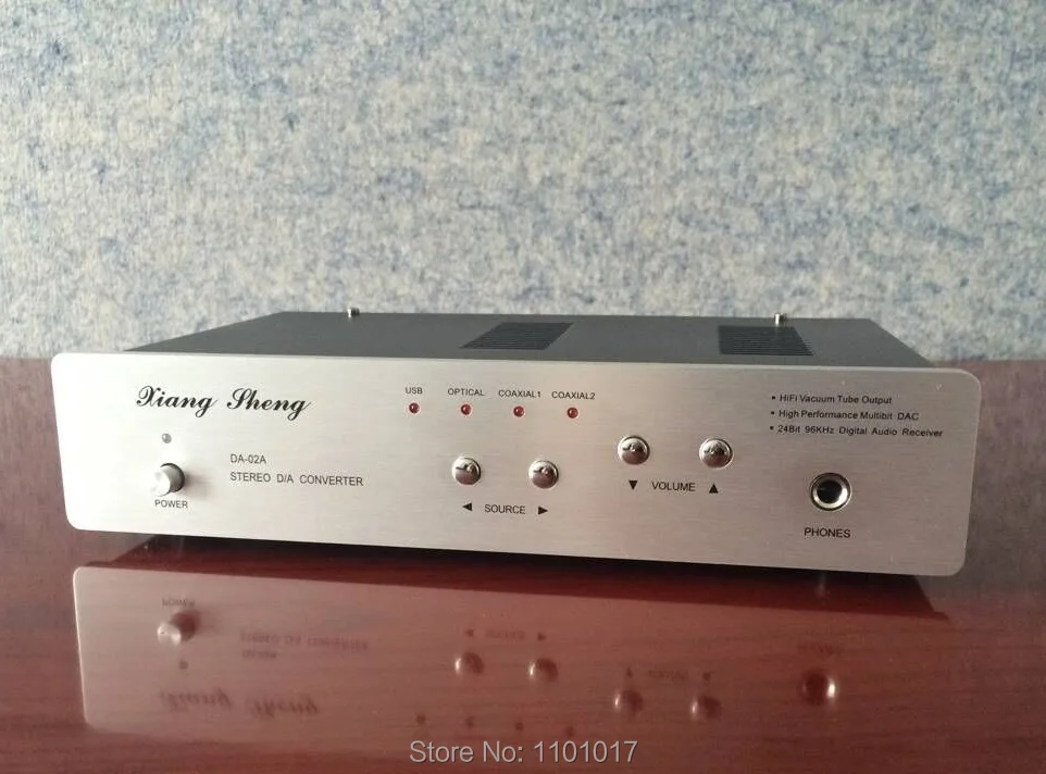 Цифровой коаксиальный преобразователь XiangSheng USB SPDIF DIR9001 AD1955 DAC HIFI EXQUIS XSDAC02A|version