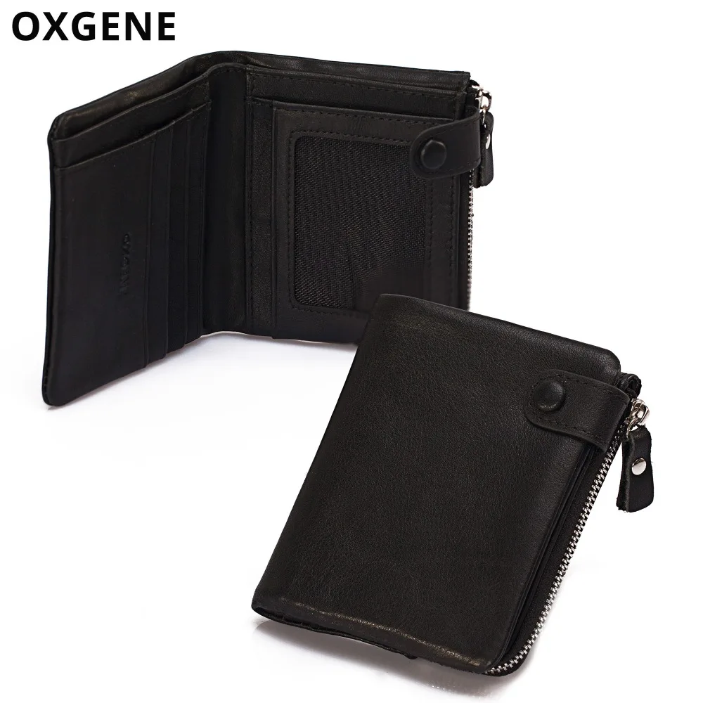 Top Quality Leather Mens Wallet Touch large Capacity Man Soft Purse Slim Practical Male Wallrts With Coin Pocket ID Card | Багаж и сумки
