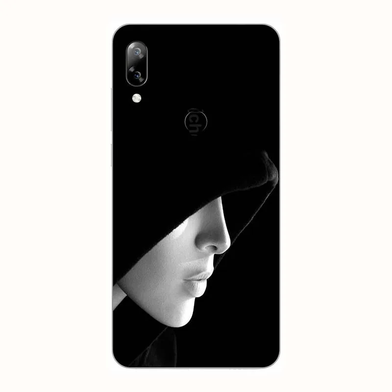 A251 Модный мягкий чехол для телефона s Для Doogee N10/Y7 5,8", Чехол с рисунком Розы и Волка, силиконовый чехол для задней панели телефона, Fundas Para - Цвет: A251