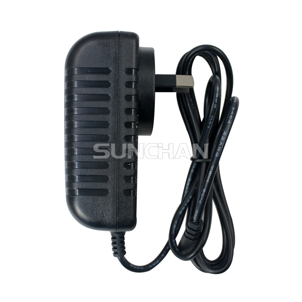 SUNCHAN 1 шт. 12V2A AC 100 V 240 адаптер конвертер DC 12 2A 2000mA Питание по стандартам ЕС/США/AU/UK