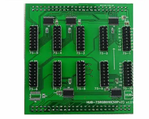 HUB75E010(50X2) HUB adapter board for TF ontroller TF-QC1 TF-QS5 TF-QC3 TF-F6X | Электроника