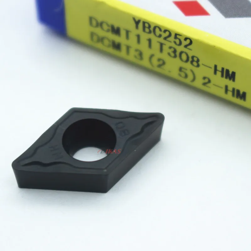 Бесплатная доставка YBC252 DCMT11T304/08 HM Инструменты для внутренней токарной обработки