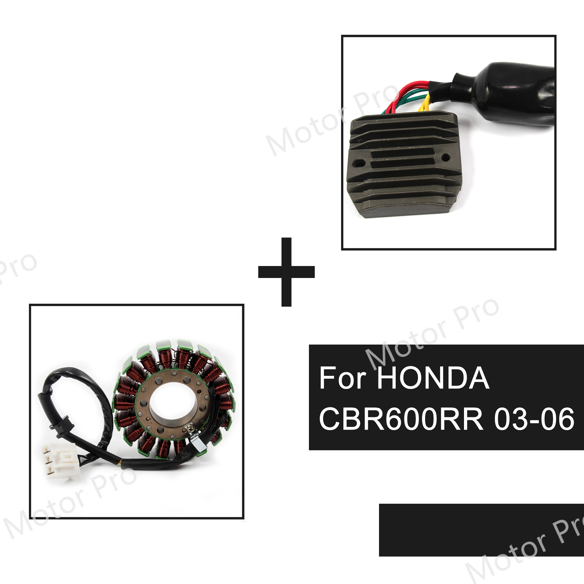 

For Honda CBR600RR 2003 - 2006 Engine Stator Coil and Voltage Regulator Kits Motorcycle Rectifier CBR 600 RR CBR600 600RR 600CC