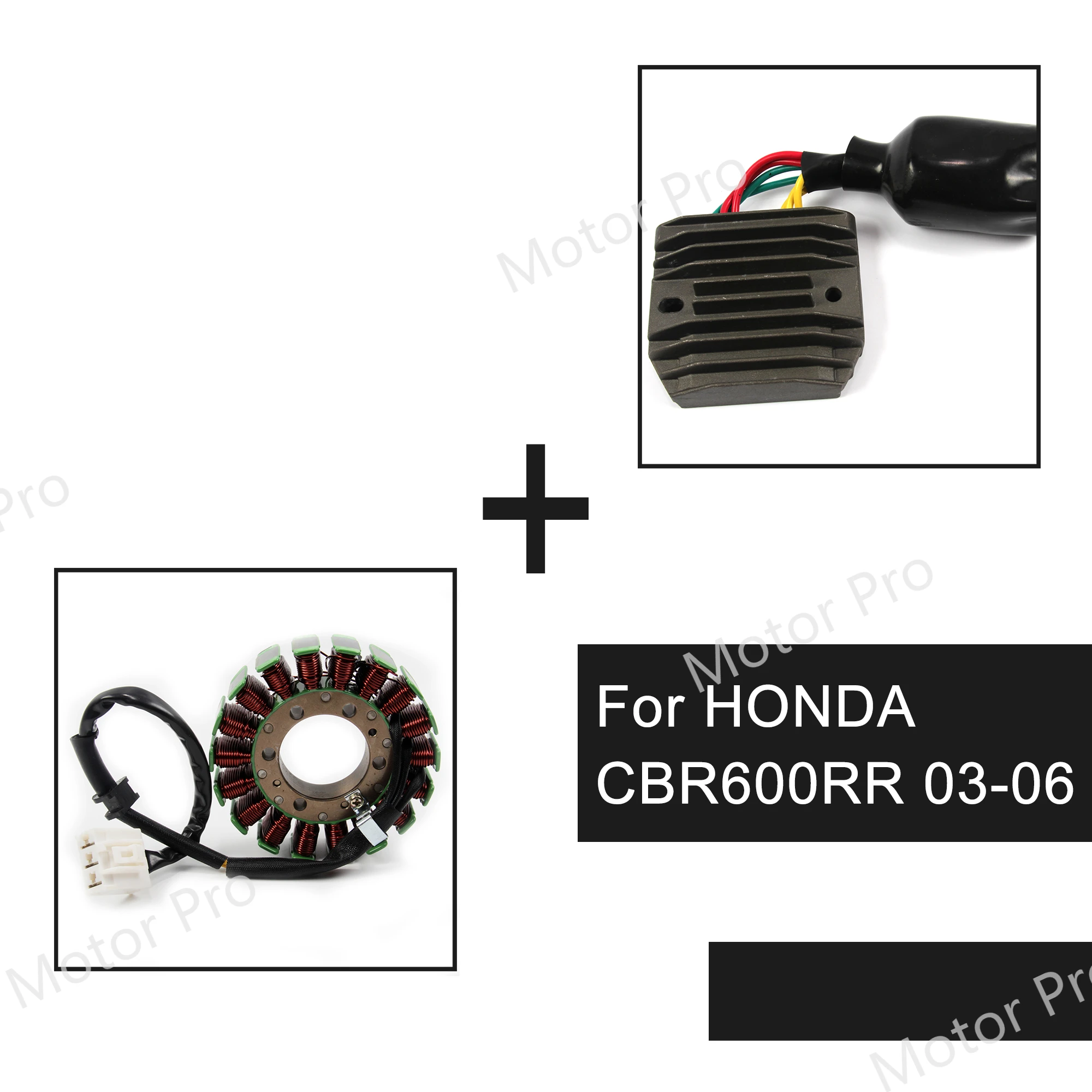 Для Honda CBR600RR 2003 2006 комплект катушек и регуляторов напряжения двигателя