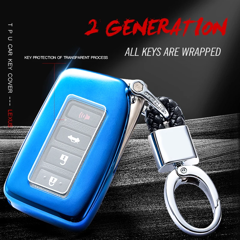 TPU Car Key Pack Cover For Lexus RX200t IS CT GS NX200 ES250 ES300 RX300 gx470 Is250 Case Fob Holder Styling Keychain | Автомобили и