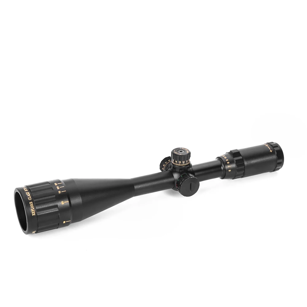 NT 6-24X50 AOGL Rifle Scope Tactical Optics Sight Glass Etched Reticle RGB Illuminated Rifle Scope For Outdoor Hunting scope