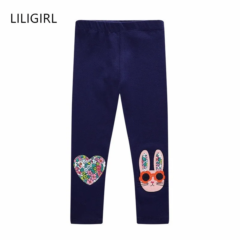 LILIGIRL/леггинсы для девочек Хлопковые брюки малышей Брендовые Детские