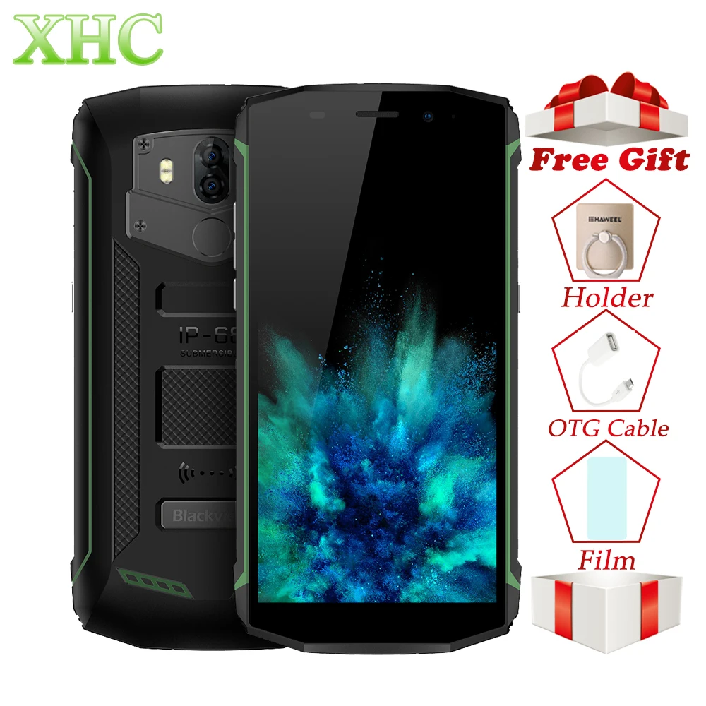 4G Blackview BV5800 Pro 5 '' 2 Гб оперативной памяти 16 встроенной смартфоны IP68 Android8.1 4 ядра