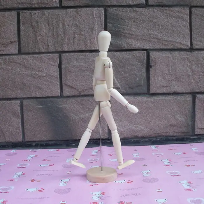 Лидер продаж новый модный стиль 12-дюймовый манекен деревянный мужской шарнирный