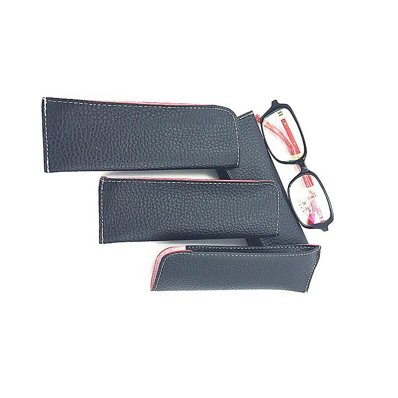 Чехол для очков из ПУ кожи мужчин и женщин портативный контейнер A1|eyeglass case|eyeglass