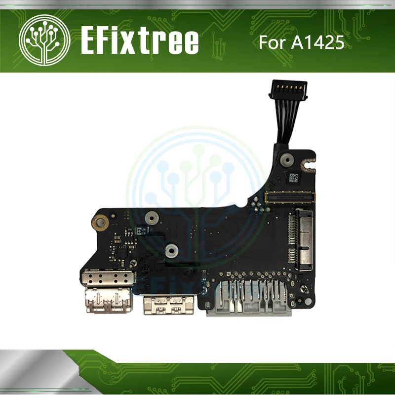 

Original Laptop A1425 Board USB HDMI SD I/O Read Card Board for MacBook Pro A1425 13.3" Retina 820-3199-A 661-7012 2012 2013