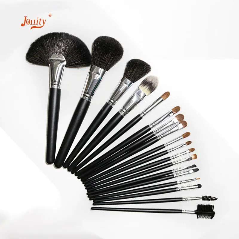 jollity 18pcs Makeup Brush Set Eye Shadows Lipstick Powder Foundation Brushes With Cosmetic PU Bag Professional Make Up Tool | Красота и