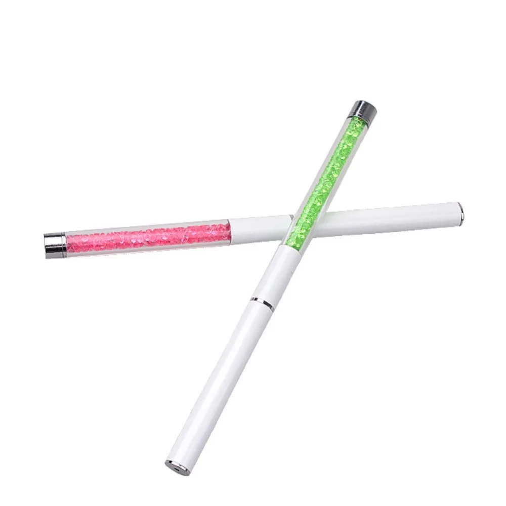 Флейта для рисования новая ручка дизайна ногтей с 5 искусственными элементами