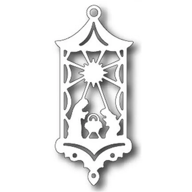 Swovo Jesus Born Lamp 2019 металлические режущие штампы трафареты сделай сам для