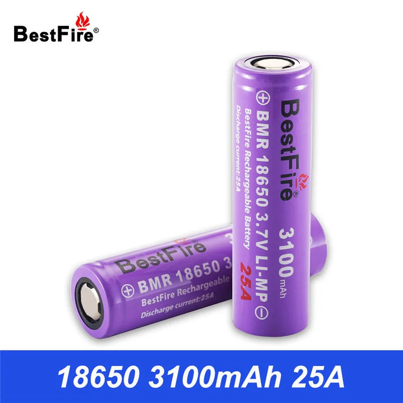 18650 литий ионная аккумуляторная батарея 3 7 V 25A 3100mAh для Eleaf iStick Pico N007|18650 battery|rechargeable