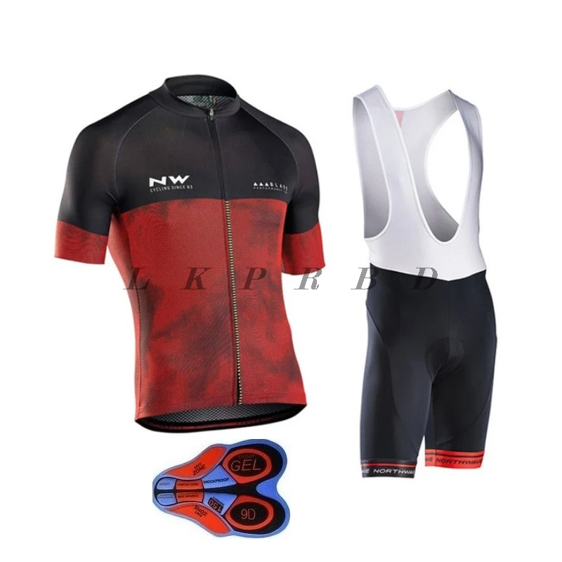 2018 Новый MTB NW Велоспорт Джерси с коротким Ropa De Ciclismo Майо Комплекты одежды