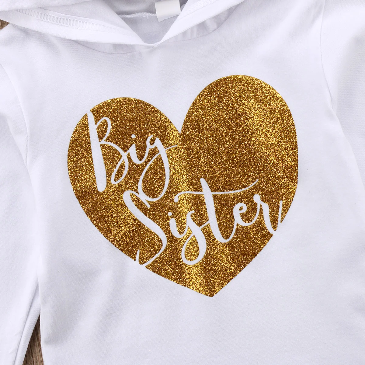 Одинаковые комплекты для всей семьи с надписью Big/Little Sis Одинаковая одежда
