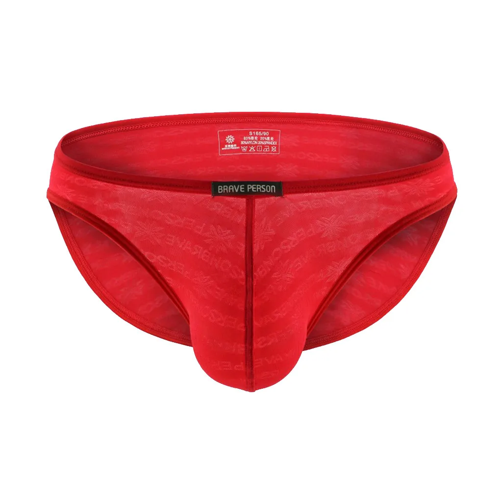 Мужское сексуальное нижнее белье прозрачные шорты с принтом губ мужские трусы