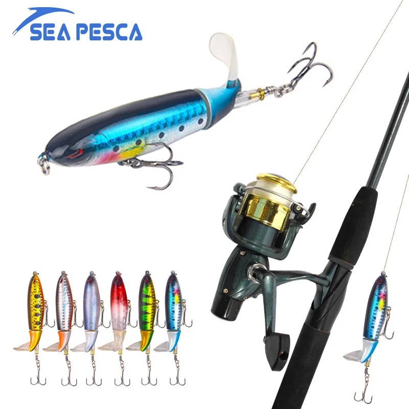 SEAPESCA Рыболовная Приманка 10 см 13 г воблер пропеллер новый стиль трактор жесткая